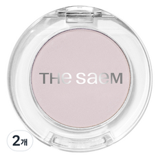 The Saem Sammul Single Shadow Matte WH01 Crème fouettée blanche 2 pièces Poudre pour carnation claire en promotion - Product Image 1