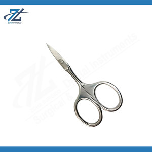 Professional Spring Action Cuticle Scissors Extra Sharp Micro Straight Blade Stainless Steel Durable Manicure <b>Nail</b> Art Trimming - Product Image 5