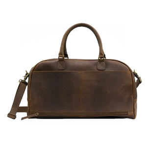 Sac de Voyage de Luxe pour Week-end Grande Capacité Multi-usages Sport et Gym Imperméable Léger en Cuir Pleine Fleur et Polyester - Product Image 5