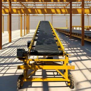 <strong>Loading</strong> <strong>Unloading</strong> Truck <strong>Loading</strong> <strong>and</strong> <strong>Unloading</strong> Cargo Machine Container <strong>Unloading</strong> Belt Conveyor - Product Image 4