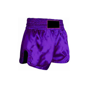 Shorts de Muay Thai légers, respirants et écologiques, avec logo et design personnalisés de haute qualité pour hommes. - Product Image 6