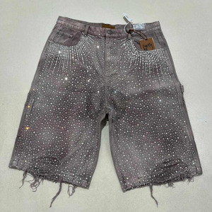 Best Selling High Quality Eco-Friendly Denim Stone Wash Shorts Custom Made Casual Wear 100% Cotton Denim for Adult Use - Product Image 5