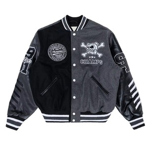Chaqueta Varsity Ligera Personalizada para Hombre, Estilo Casual Urbano, Cómoda para Uso Diario - Product Image 4