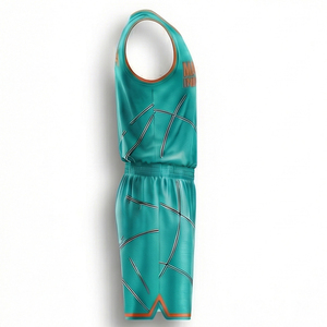 Ensemble de maillots de basketball de rue personnalisés MALUZA Industries, maille respirante, sublimation, grande taille, été, qualité supérieure - Product Image 4