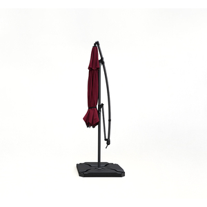 Grand parapluie de marché extérieur robuste Poussée à la main ronde Grand parapluie de <span class=keywords><strong>Paris</strong></span> Parasol d'extérieur en aluminium pour patio et jardin - Product Image 6