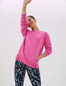 Pure Cotton Material Crew Neck Regular Slim Fit Style Inside Pockets <b>Long</b> Sleeves Autumn and Winter Wear <b>Sweatshirt</b> <b>for</b> Women - Product Image 4