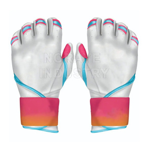 Gants de baseball personnalisés sublimés en cuir Cabretta de qualité supérieure, antidérapants, imperméables, isolés, pour gaucher et droitier, pleine protection - Product Image 2