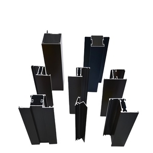 Sistema de Perfiles de Aluminio Serie 6000 para Ventanas y Puertas, para Paredes de Vidrio, con Servicios de Soldadura y Corte - Product Image 5