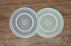 Premium Natural Jute Area Rug Eco Friendly Handwoven <b>Round</b> Floor <b>Mat</b> Sustainable Jute Braided Carpet For Home Living Room - Product Image 2