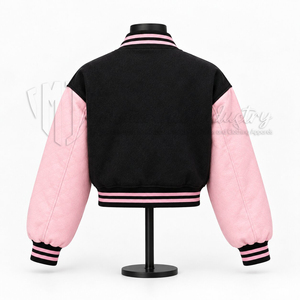 Chaqueta Corta Estilo Universitaria para Mujer, Chaqueta Bomber con Letras, Estilo Coreano, Ropa de Calle, Moda - Product Image 2