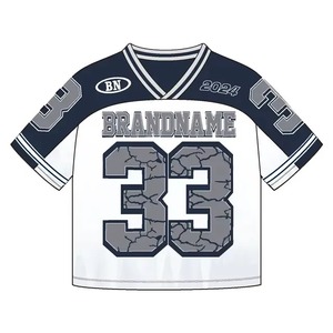Ensemble de maillot de football américain pour hommes, noir, or, blanc, léger, respirant, tenue d'entraînement - Product Image 4