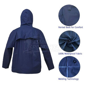 ชุดเสื้อแจ็คเก็ตและกางเกงวินด์เบรกเกอร์ทรงหลวมสั่งตัดพิเศษสำหรับผู้ชาย เน้นความสบายในการสวมใส่ในชีวิตประจำวัน - Product Image 4