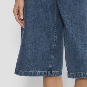 Prix avantageux pour les commandes en gros, service OEM, design tendance, shorts en jean décontractés pour femmes, mélange de coton extensible, toucher doux - Product Image 3