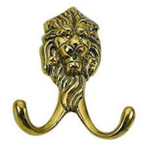 Perchero de pared de latón de doble pared, resistente, que ahorra espacio, decorativo, para ropa, abrigos y batas - Product Image 5