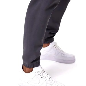Ensemble sweat à capuche et pantalon de jogging pour homme, logo sérigraphié sur le devant, tricoté décontracté 100 % coton, écologique, 300 g, vêtements d'hiver - Product Image 5