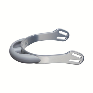 Bocado de Aluminio Azul para Entrenamiento de Caballos con Empuñadura Gris, Equipo de Equitación de Lujo, Espuelas de Alta Calidad - Product Image 4