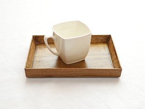 Luxury Wooden Tray with <b>Mirrored</b> Finish Stylish Durable Versatile for Serving <b>Desk</b> & Home Decor Dishwasher Safe Handmade - Product Image 5