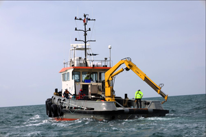 رافعة بحرية ثقيلة بحمولة 40 طن وارتفاع رفع عالي يصل إلى 25 متر للناقلات السائبة - Product Image 6