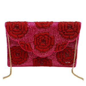 Sac à main décontracté indien fait main de luxe avec accessoires de mode en cristal, poignée perlée multicolore et style local durable - Product Image 1