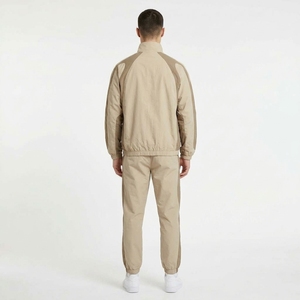 <b>Mens</b> Midweight Waterproof Breathable <b>Track</b> <b>Jacket</b> & Jogger Set Full Zip Sports Tracksuit with Contrast Panel Design - Product Image 5