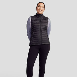 Chaleco Acolchado de Invierno 2026, Unisex, con Logotipo Personalizado, Ropa Casual de Alta Calidad, Chaqueta sin Mangas con Relleno de Plumón - Product Image 1