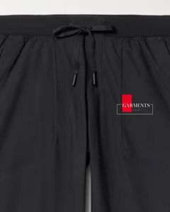 Men <b>Drawstring</b> <b>Trousers</b> Cotton Twill Casual Pants Custom Slim Fit Smart Casual Pants - Product Image 4