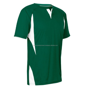 High Quality Custom Logo & Design Breathable Baseball Uniforms Cheap Team Jerseys 100% Polyester Sportswear - Product Image 1