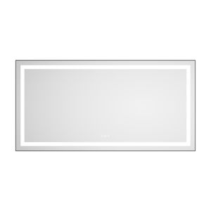 Specchio LED da Bagno 55 X 28 Pollici con Illuminazione Frontale e Posteriore, Montaggio a Parete, Cornice in Alluminio, Antiappannamento, Memoria, 3 Anni di Garanzia - Product Image 3
