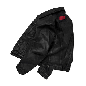 Veste en coton ciré imperméable pour homme, coupe-vent, décontractée, pour le travail en extérieur, avec logo personnalisé, idéale pour l'hiver – Vente en gros pour entreprises - Product Image 4