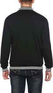 Chaqueta Varsity de Béisbol de Alta Calidad para Invierno, Chaqueta Varsity con Mangas de Cuero Sintético, Ropa de Moda - Product Image 5