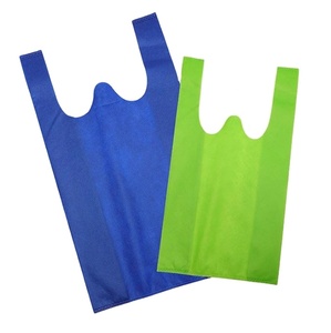 กระเป๋าผ้านอนวูฟเวนแบบเรียบง่ายกระเป๋ารักษ์โลกแบบพับเก็บได้สีสันสดใสนำกลับมาใช้ใหม่ได้ถุงผ้านอนวูฟเวนเป็นมิตรกับสิ่งแวดล้อมพร้อมโลโก้ตามสั่งจากเวียดนาม - Product Image 1