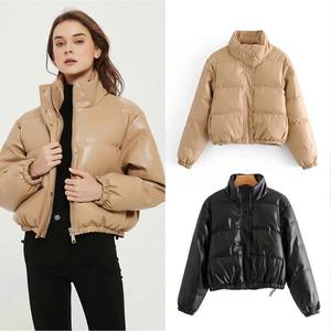 GOLDEN WAVE ENTERPRISES Custom Logo Wholesale Shiny Metallic Puffer <b>Jacket</b> <b>Waterproof</b> Quick Dry <b>Men's</b> Hooded Winter Warm - Product Image 4
