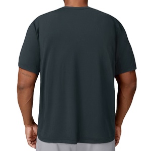 T-shirts de sport personnalisés en gros, style sportif, jersey doux et respirant, t-shirt à manches courtes épais pour hommes - Product Image 2