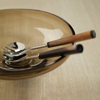 Ensemble de fourchettes et cuillères à salade en bois naturel, ustensiles de cuisine en bambou faits à la main pour la présentation et le service des aliments