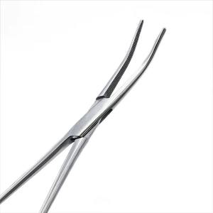 คีมหนีบห้ามเลือดปลายโค้งทำจากเหล็กกล้าไร้สนิมทางการแพทย์ 1 ชิ้น ขนาด 14/16/18 ซม. คีมผ่าตัด กรรไกรผ่าตัด - Product Image 3