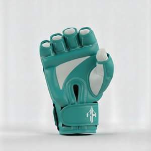 Gants de boxe pour hommes en cuir PU de haute qualité, légers, à doigts entiers, avec fermeture lacée, pour adultes, RIVIAN - Product Image 2