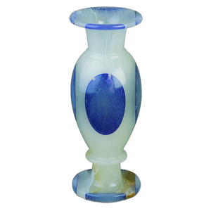 Contemporary Marble Flower <b>Vase</b> In Low MOQ Home Decoration Premium Stylish Onyx Marble <b>Vases</b> For Handmade - Product Image 5