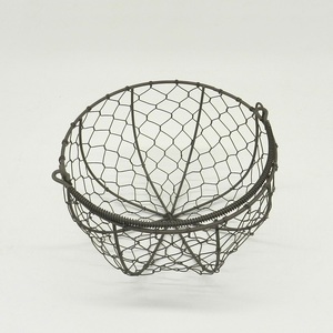 Eco-Friendly Vintage Plastic Circle <b>Basket</b> <b>Handles</b> Multi-Purpose Drink/Food Storage Organizer Cabinet Kitchen - Product Image 3