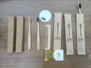 Brosse à dents en bambou avec manche en bois de bambou Idéal pour un nettoyage confortable des dents du Vietnam - Product Image 6