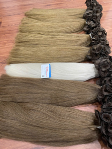 Extensiones de Cabello Humano Vietnamita de Alta Calidad, Tejidas a Mano, Colores Acabados, Sin Desprendimiento, Calidad de Salón, ¡VENTA CALIENTE! - Product Image 5