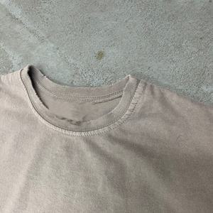 เสื้อยืดคอตตอน 100% คุณภาพสูง ลดราคาพิเศษ ทรงโอเวอร์ไซส์ สไตล์วินเทจฟอกสี ผลิตโดย Cumbre Sports - Product Image 6