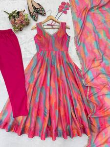TENNECY Nuevo Vestido de Fiesta de Organza TEBI con Encaje de Espejo, Largo hasta el Tobillo, para Boda - Product Image 6