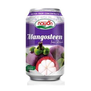 Wholesale Fruit & Vegetable Juice Nawon 330ml X 24 Cans/carton Mangostee with 30% Juice Concentrate - Product Image 1