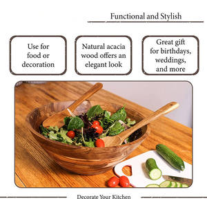 Frutero de madera disponible en todos los tipos de madera. Se utilizan para exhibir productos frescos, guardar refrigerios o como un elemento decorativo. - Product Image 3