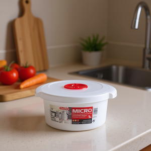 Contenedor de Almacenamiento de Alimentos de Plástico de 1 Litro para Uso en la Cocina del Hogar - Product Image 2