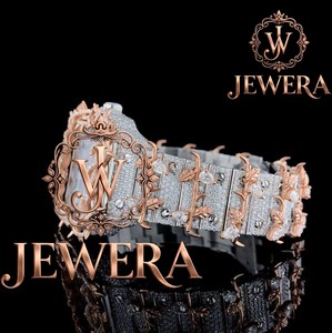 Unisex Moissanite Diamond <b>Watch</b> High Shine Stones <b>for</b> Everyday Luxury and Special Events Available <b>for</b> Affordable Price - Product Image 3
