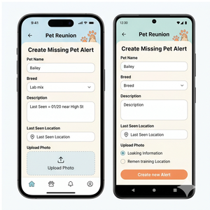แอปติดตามและแจ้งเตือนการช่วยเหลือสัตว์เลี้ยงหาย RoyalCraft สำหรับ iOS/Android/Mac - Product Image 4