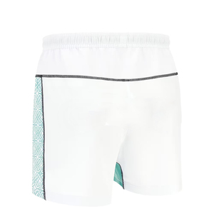 Breathable 100% Polyester Rugby Shorts with Zipper Pocket Digital Print Anti-Bacterial Quick Dry Unisex - Product Image 2