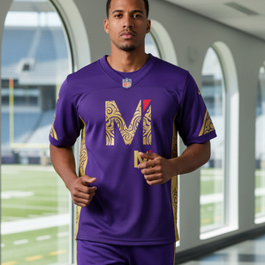 Uniforme de football américain personnalisé, sublimation intégrale, maillot et pantalon de football à séchage rapide, équipement sportif professionnel - Product Image 6