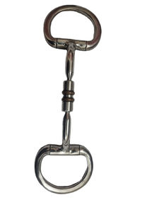 Meilleures mors anatomiques bleus en acier inoxydable à anneau lâche, taille personnalisable, pour chevaux de course, modèle SP-30299 PK Origin Premium - Product Image 3